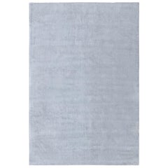 Tapis de soie gris contemporain de Doris Leslie Blau