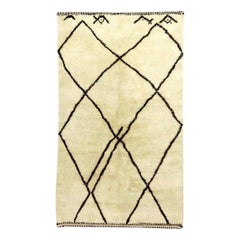 Contemporary Tribal Moroccan Design Handmade Wool Rug by Doris Leslie Blau