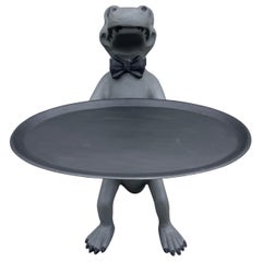 Whimsical Rare Crocodile Tray Table