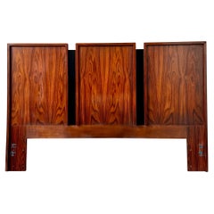 Mid Century Modern Rosewood Queen or Full size headboard