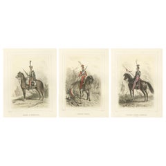 Napoleonic Cavalry Uniforms – Honor Guard, Dutch and Polish Lancers, 1859