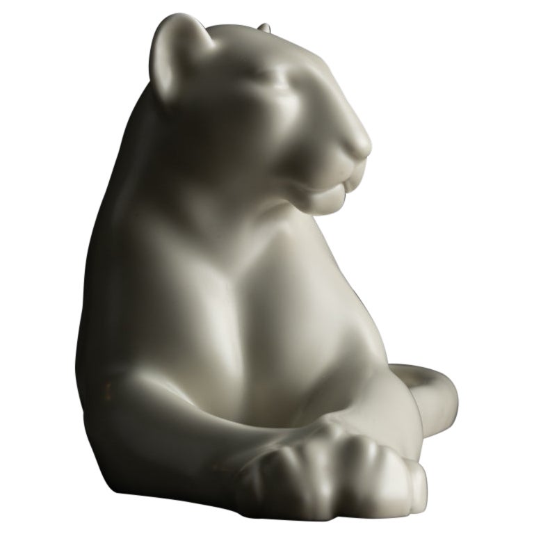 Armand Petersen : "Panthera", ceramica opaca Circa 1935 in vendita