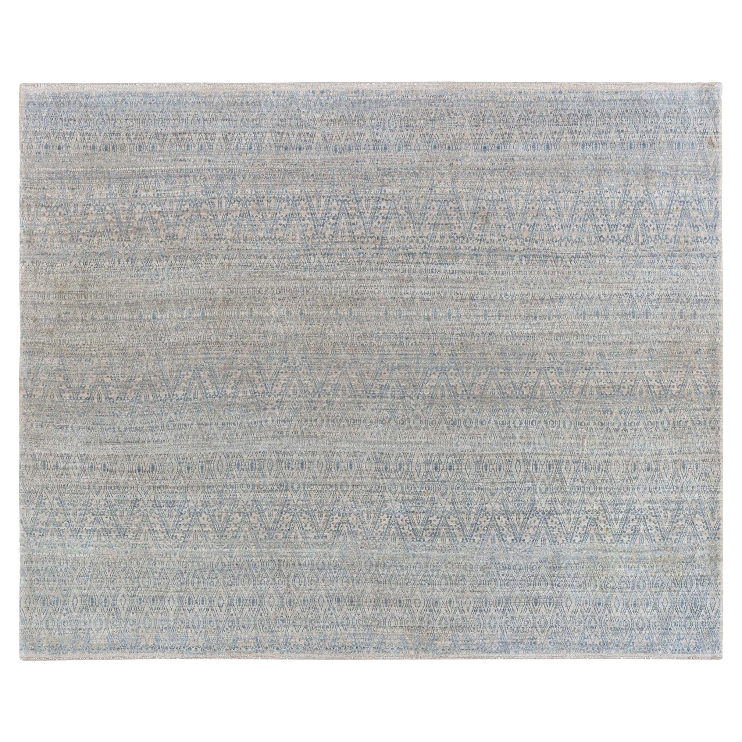 Alfombra de lana de inspiración moderna y tradicional hecha a mano por Doris Leslie Blau