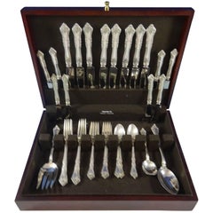 Foxhall by Watson Sterling Silver Flatware Set Service for 8 - 43 Pieces