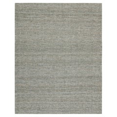 Rug & Kilim’s Contemporary Jute Kilim in Tones of Gray