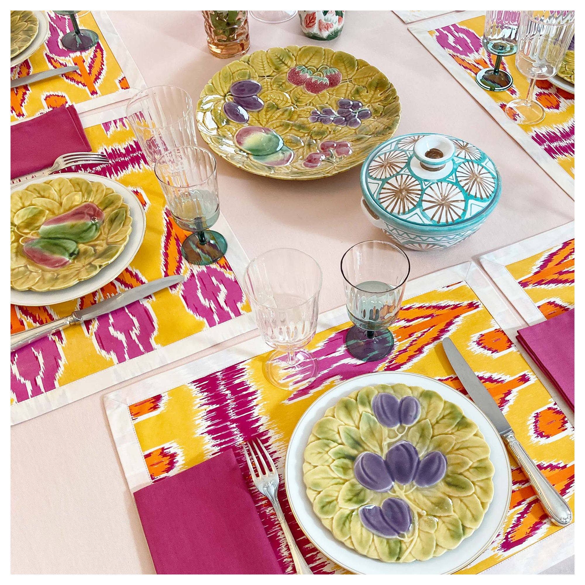 Curated Tables - Pink Lady (10 pers.)