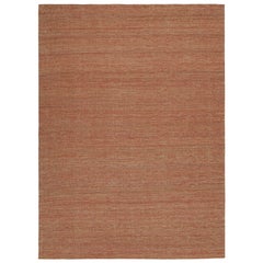 Rug & Kilim’s Contemporary Jute kilim in Tones of Gray