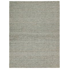 Rug & Kilim’s Modern Kilim Rug in Gray & White