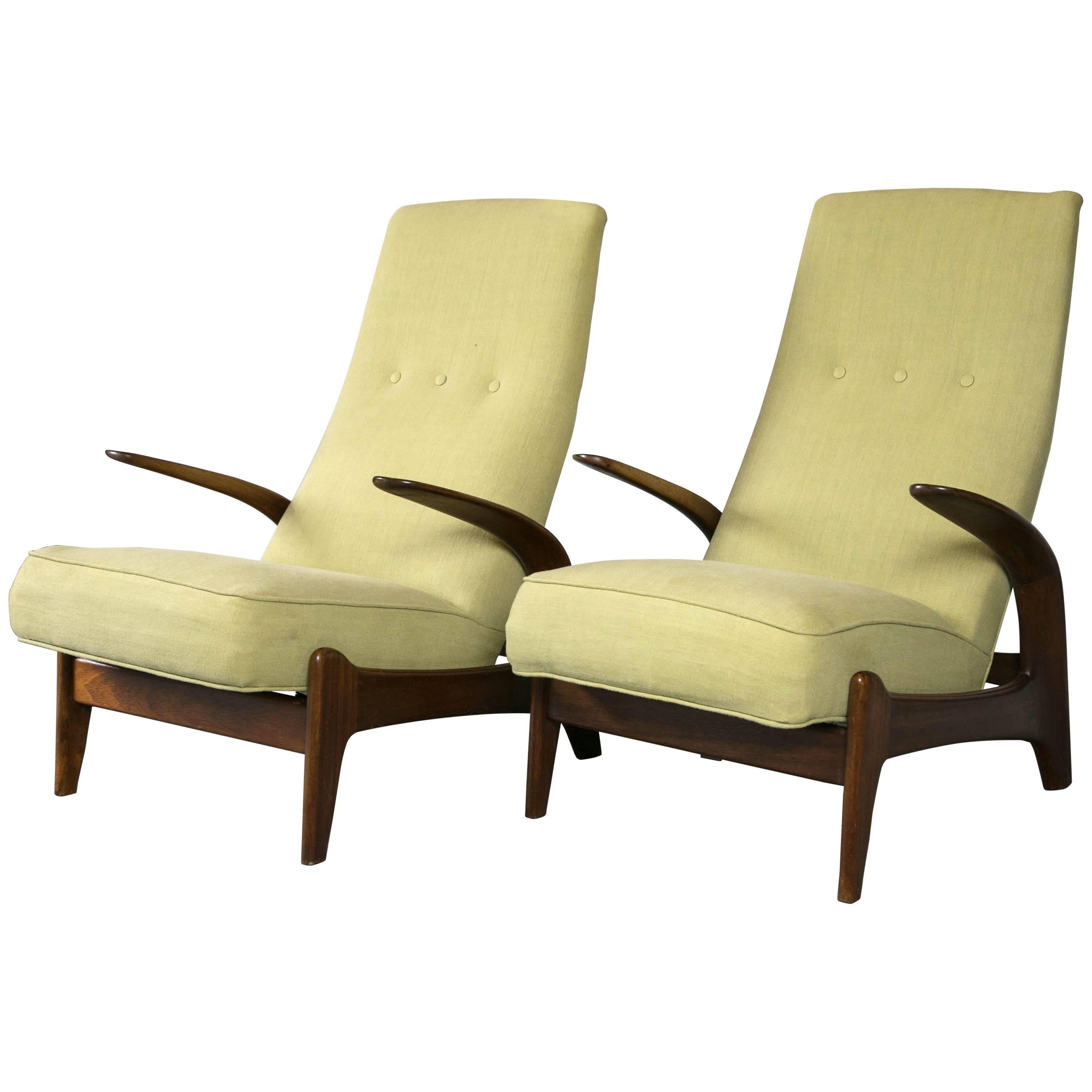 Pair of Gimson & Slater Rock n Rest Chairs