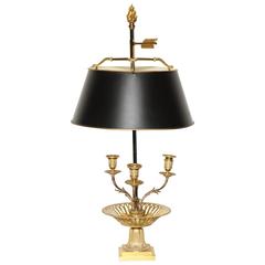 Fine French Bronze Bouillotte Lamp