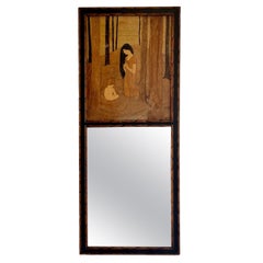 Rowley Gallery Framed Mirror 'Mother and Child' By W A Chase