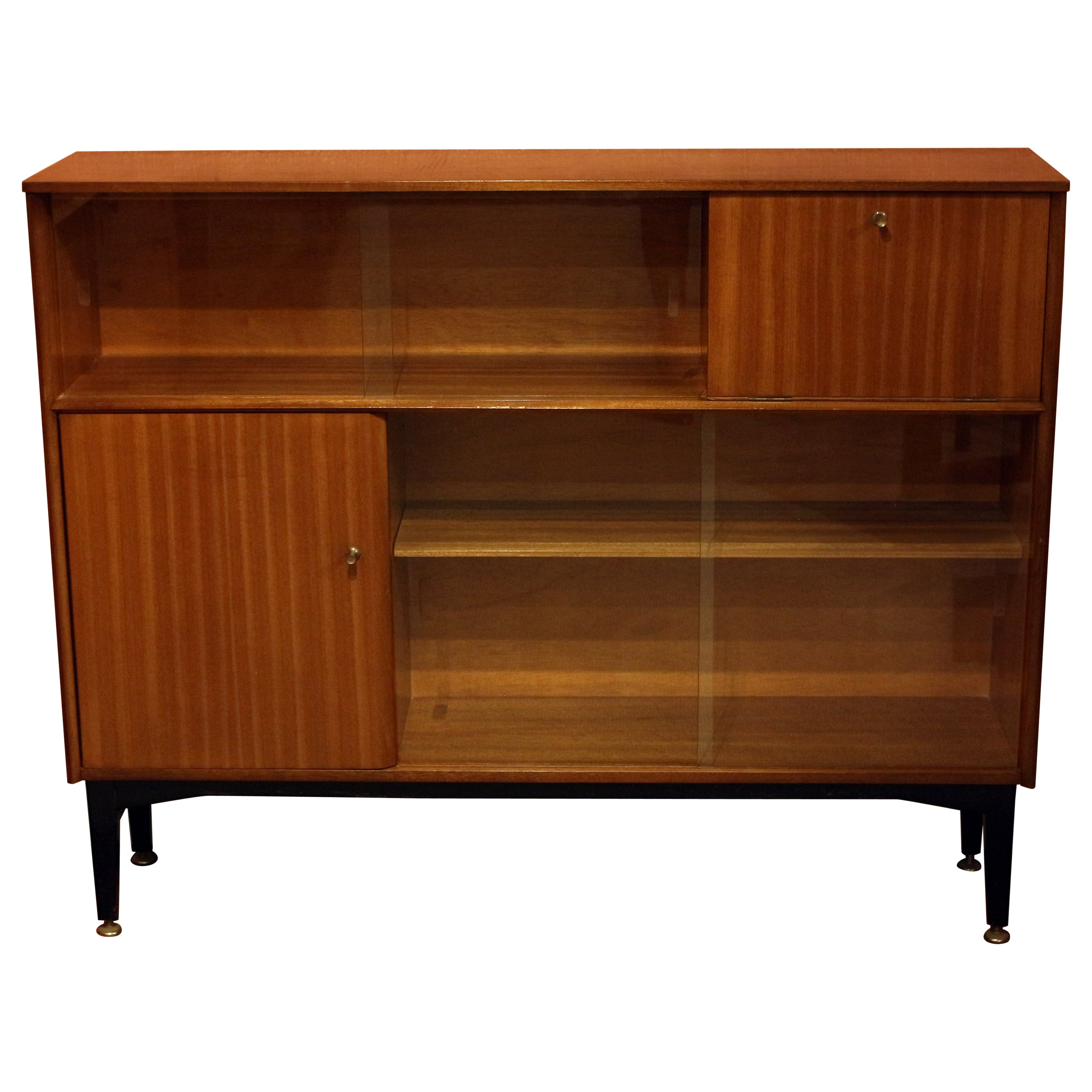 Librería o aparador moderno de mediados de siglo de 1960, Nathan Furniture, Inglaterra en venta