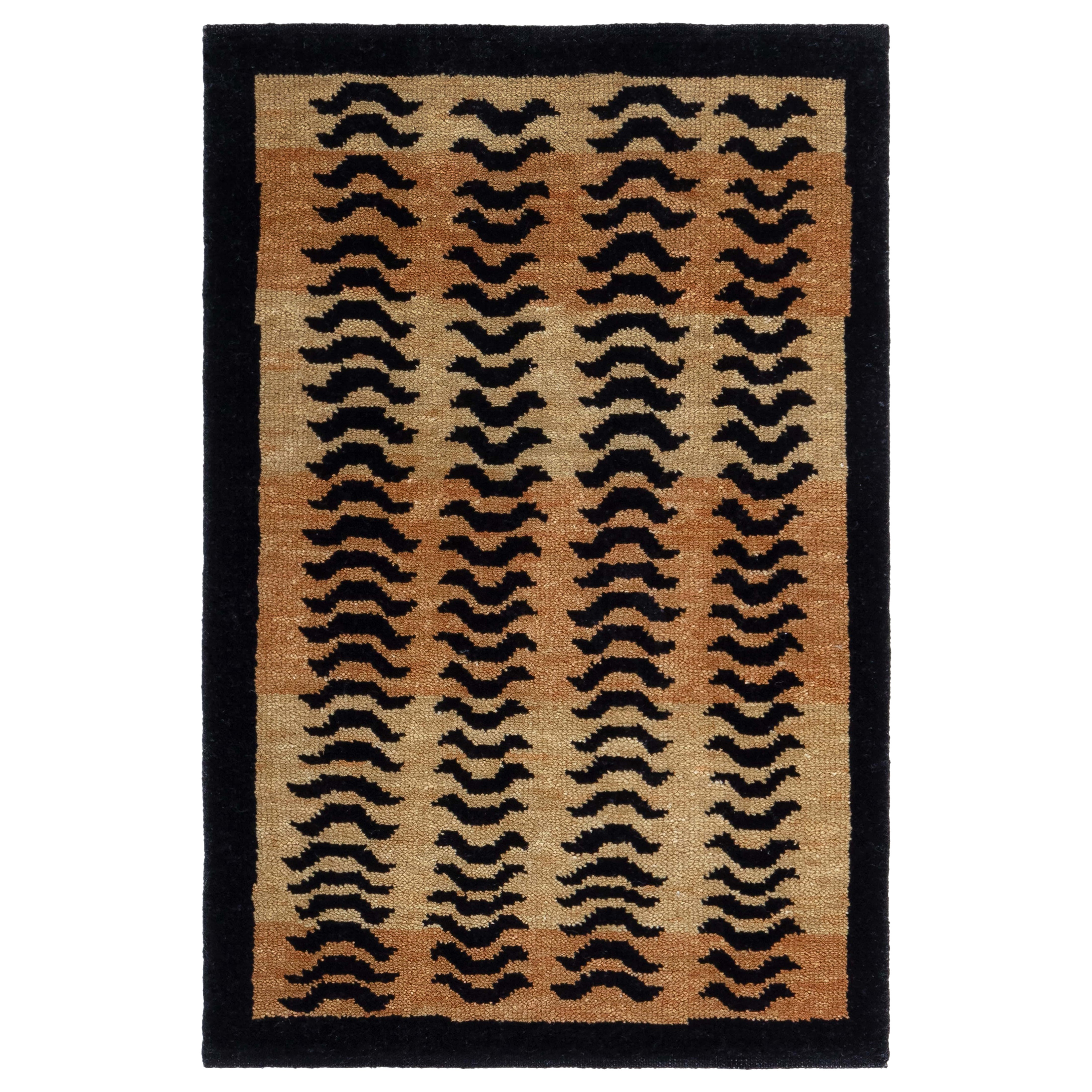 Alfombra Tigre Moderna de Doris Leslie Blau en venta