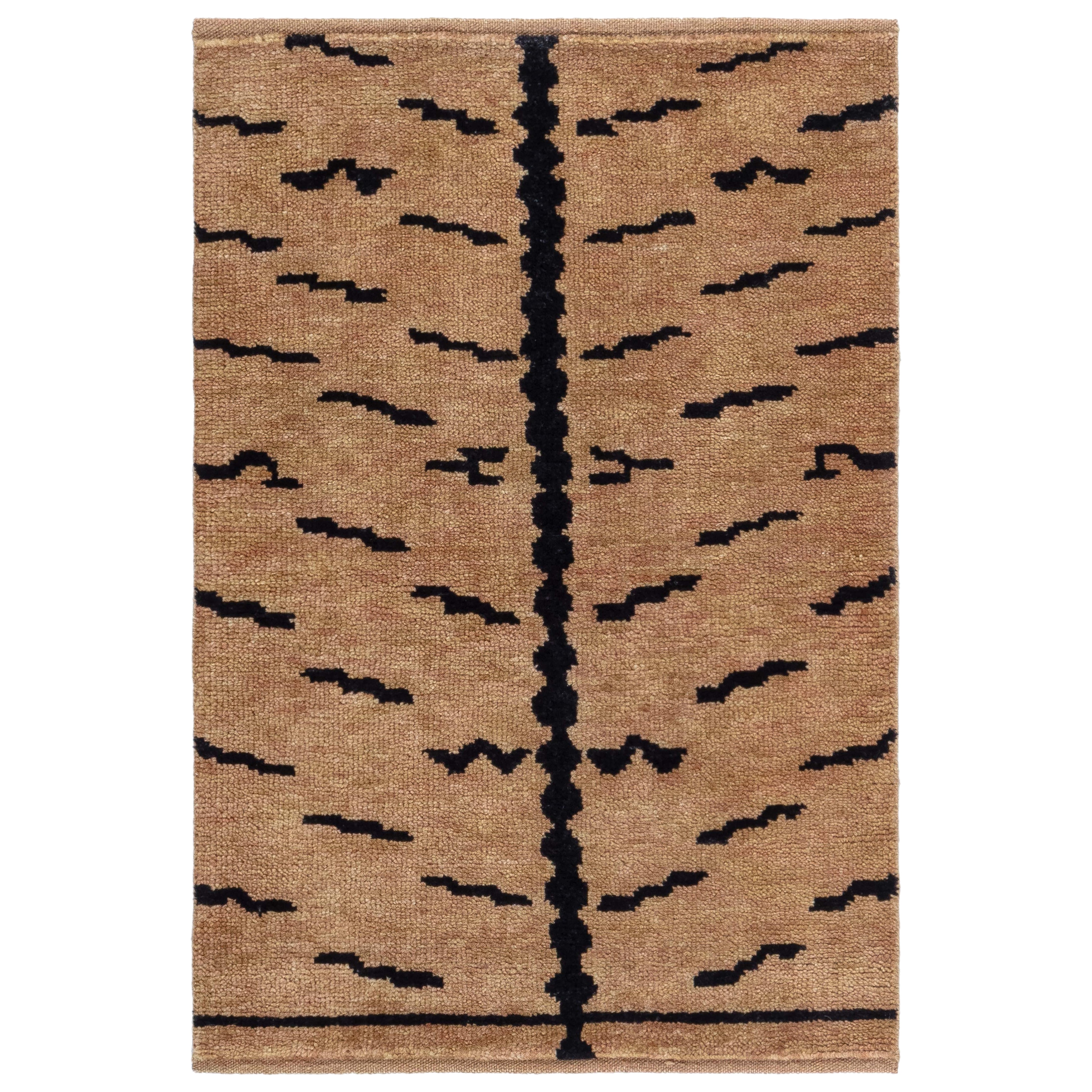 Alfombra Tigre Moderna de Doris Leslie Blau en venta