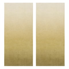 Rug & Kilim’s Twin Ombre Runners, Gradience Rug Pair in Light Pink and Green
