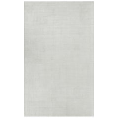 Rug & Kilim’s Oversized Textural Rug in White Tones and Striae