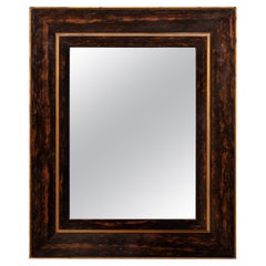 Victorian Calamander and Parcel Gilt Wall Mirror