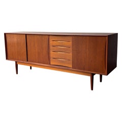 Swedish Modern Fredrik Kayser Teak Credenza,  1960s