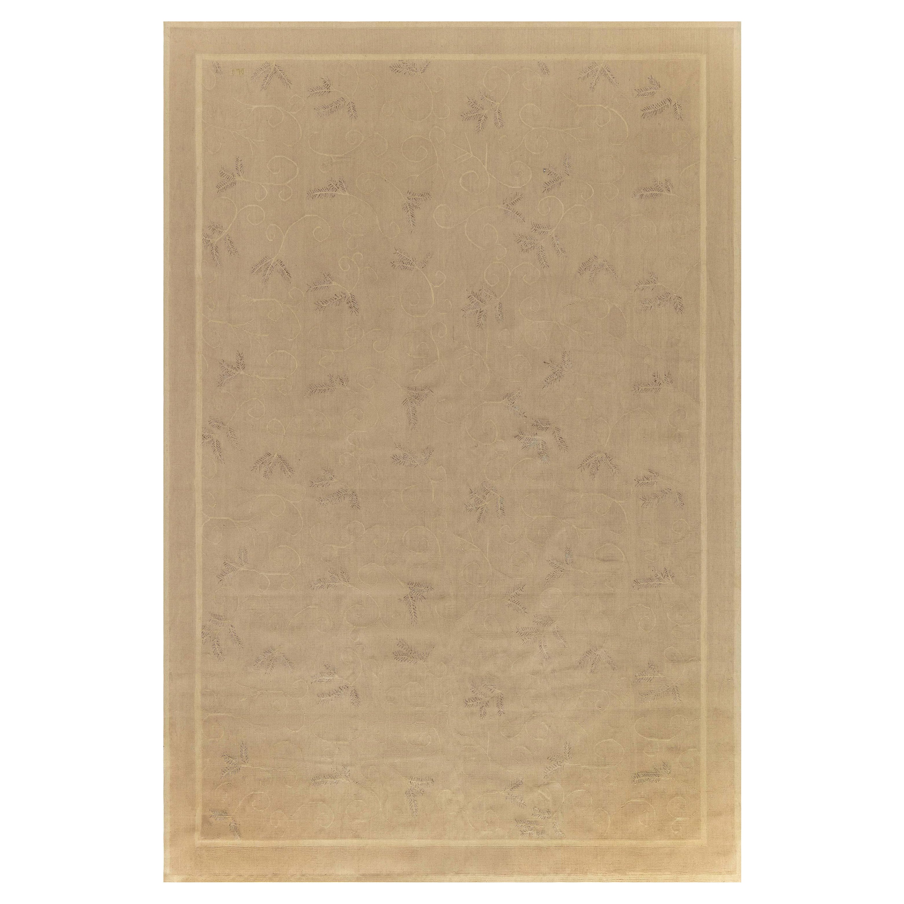 Aubusson Style Rug Designed by Eric Cohler for Doris Leslie Blau