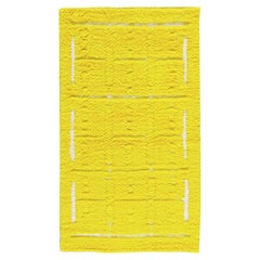 Modern Tulu Bright Yellow Hand Knotted Wool Rug by Doris Leslie Blau