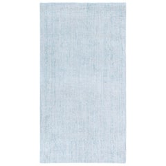 Contemporary Aqua-blue Wool Rug by Doris Leslie Blau
