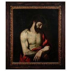 Amazing Tiziano Vecellio's Circle of the 17th century "Ecce Homo"