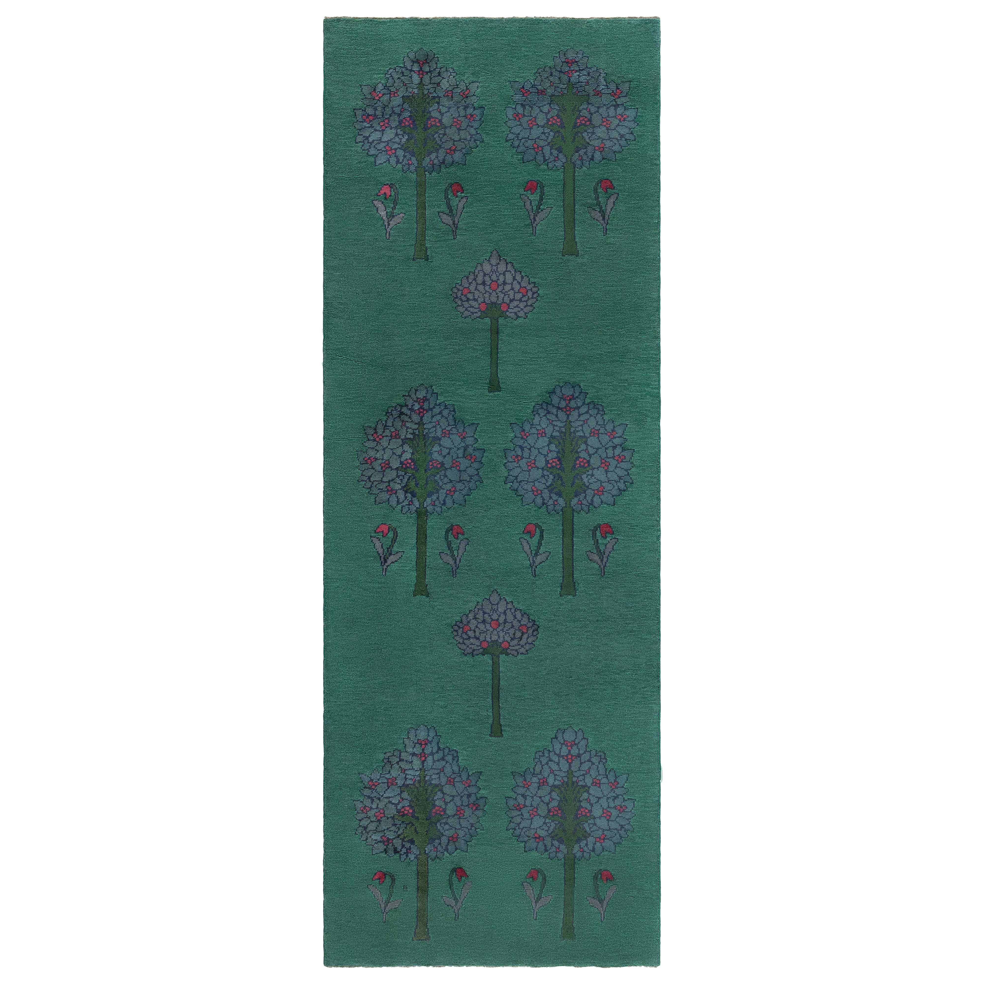 Antique Donegal CFA Voysey Fragment Runner Doris Leslie Blau