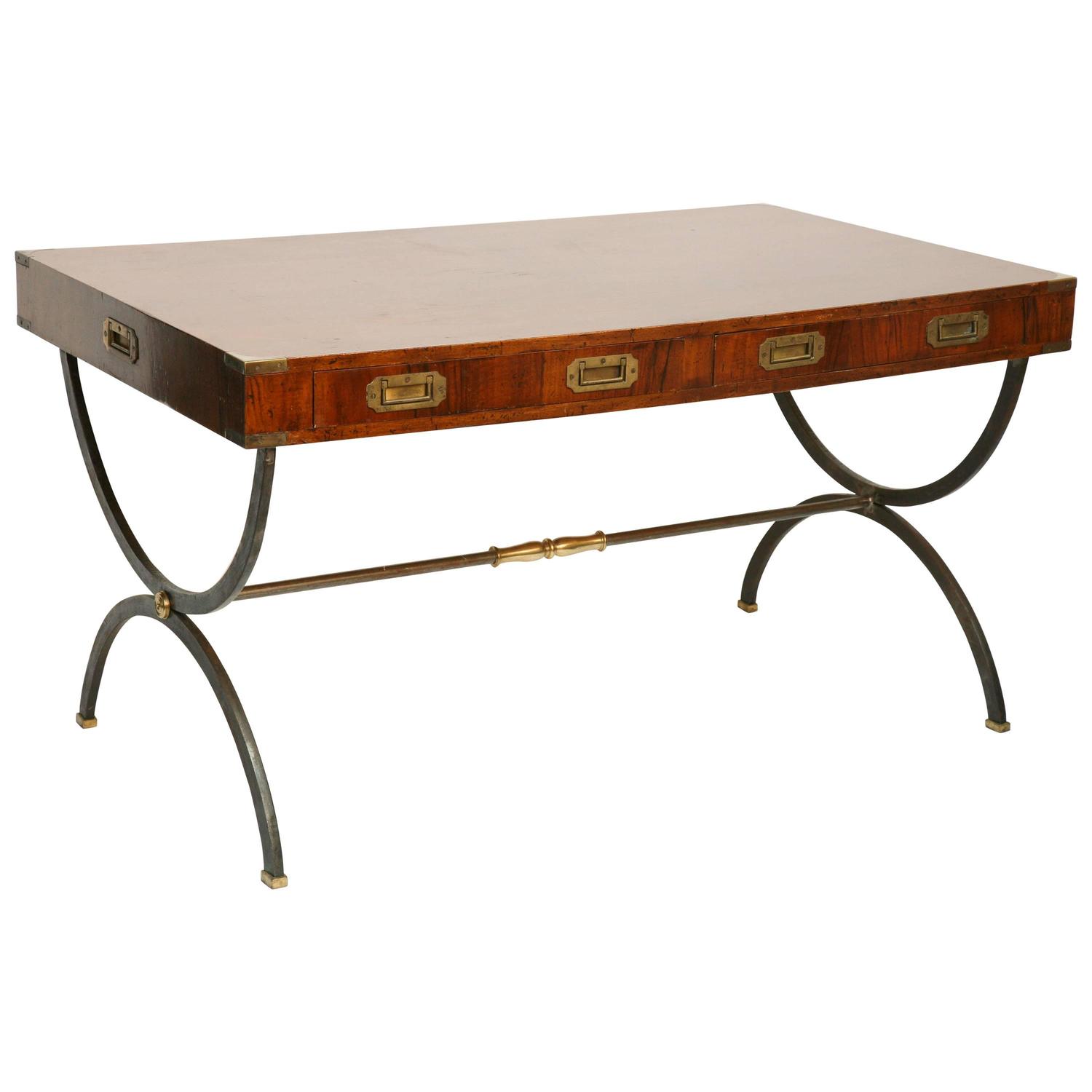 Superb Italian Campaign Style Desk