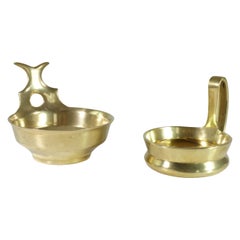 1970 Esa Fedrigolli Italian Art Modern Sculpture Brass Bowl