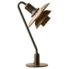 PH 2/2 Copper Snowdrop Table Lamp by Poul Henningsen
