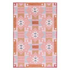 Doris Leslie Blau Swedish Flat Woven Rug by Ingegerd Silow
