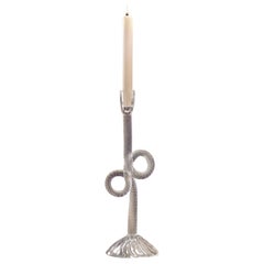 Double Venetian Knot Murano Glass Candleholder by Aina Kari