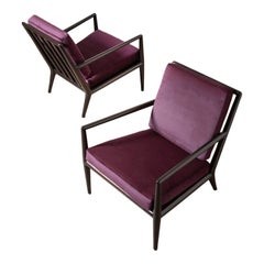 TH Robsjohn Gibbings Lounge Chairs For Widdicomb