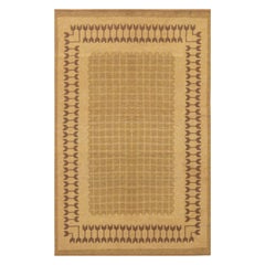 Doris Leslie Blau Midcentury Swedish Double Sided Flat-Weave Rug