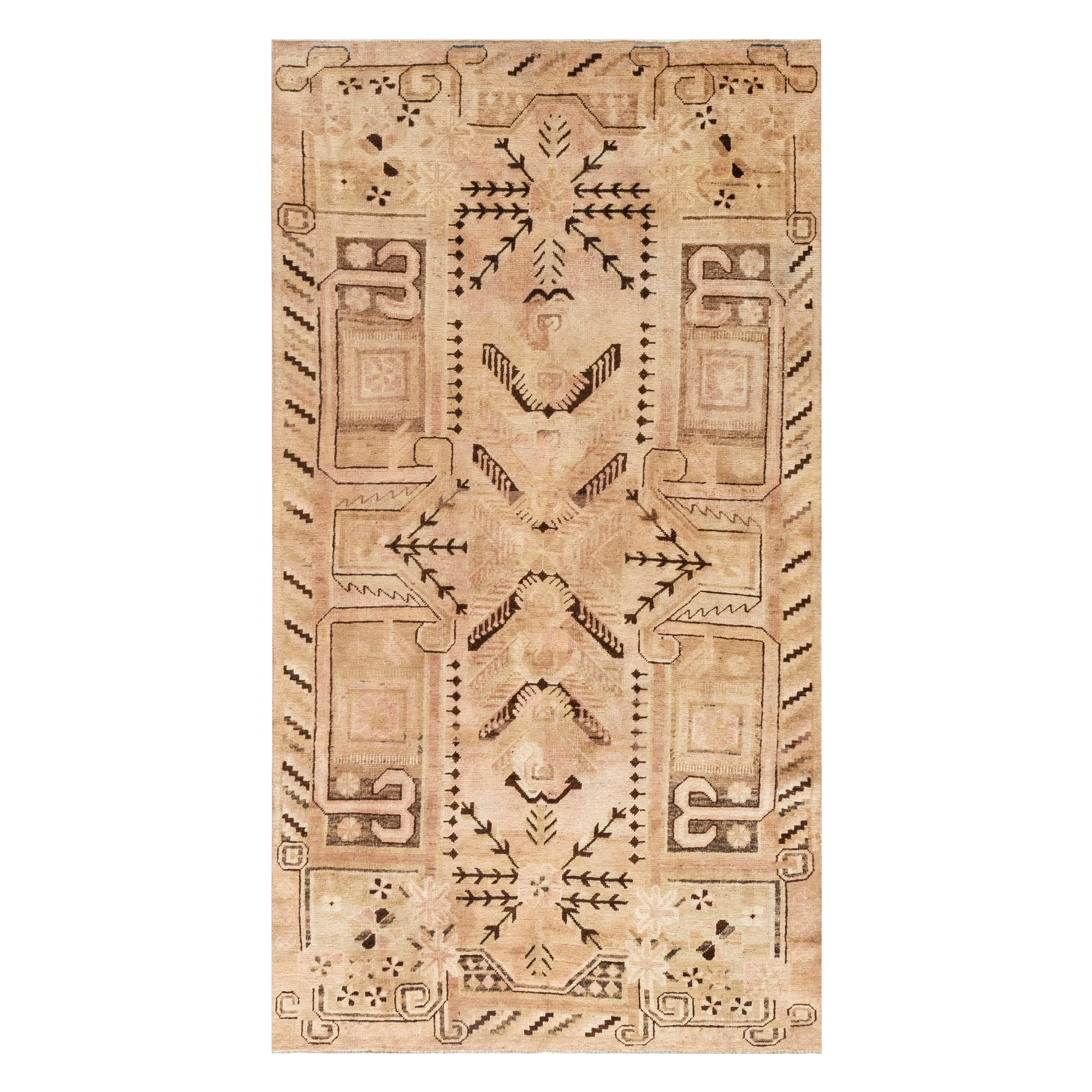 Doris Leslie Blau Midcentury Samarkand Handwoven Wool Rug