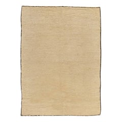 Doris Leslie Blau Mid-20th century Tribal Beige Moroccan Rug