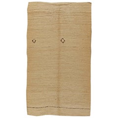 Doris Leslie Blau Vintage Tribal Moroccan Natural Undyed Wool Rug