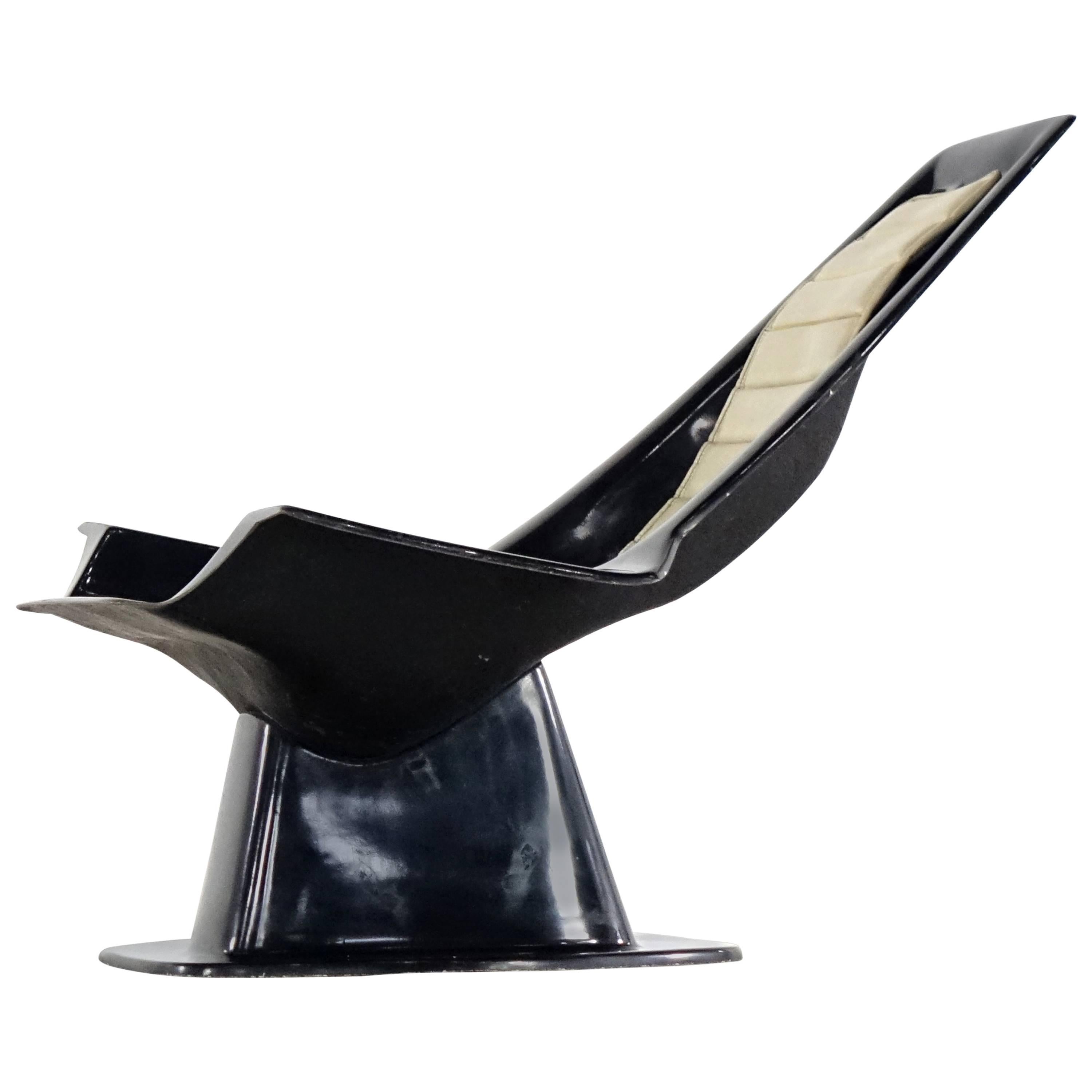 Charles Zublena 1968, Pool Lounge Chair, Edition Les Plastiques De Bourgogne