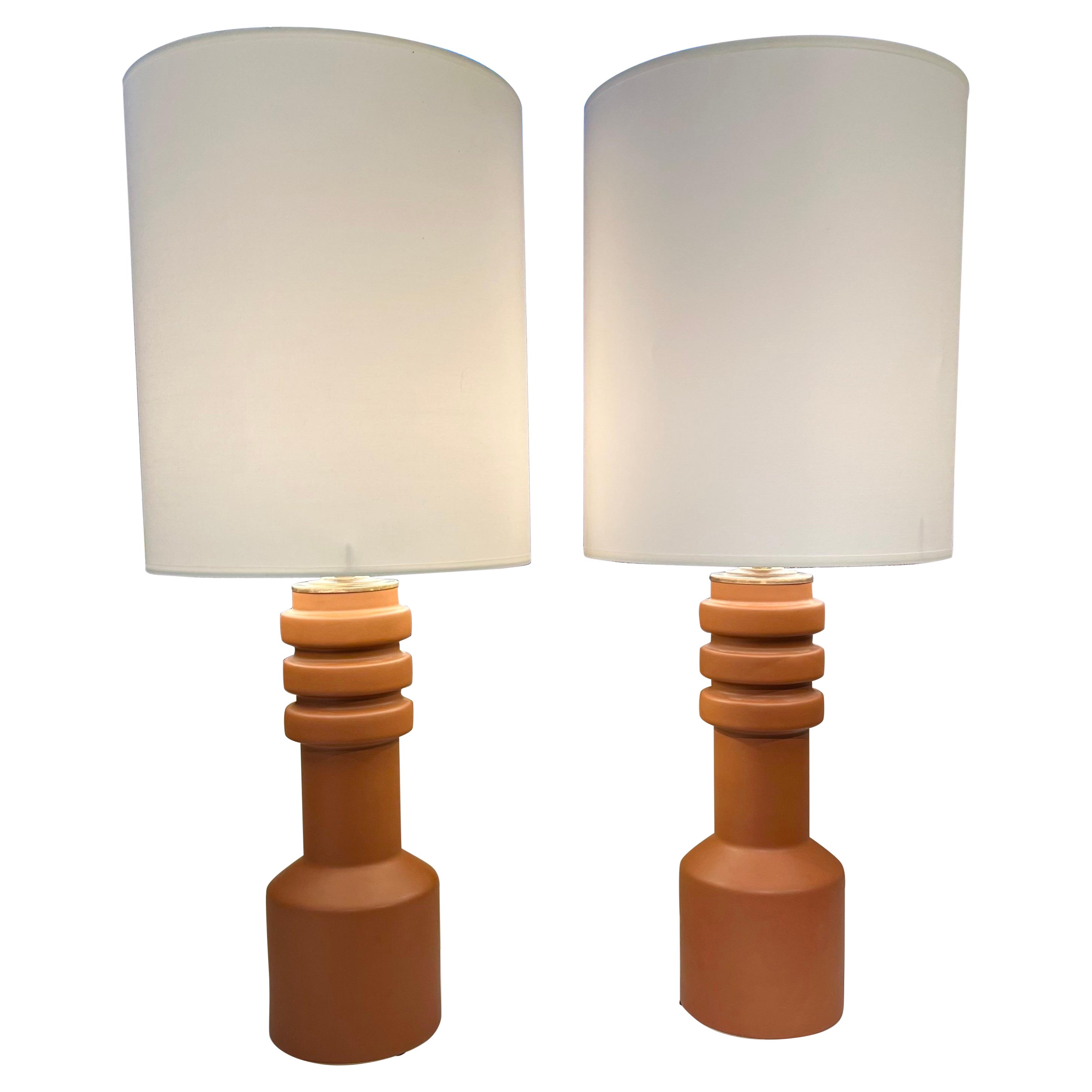 Pair of table lamps in vendita