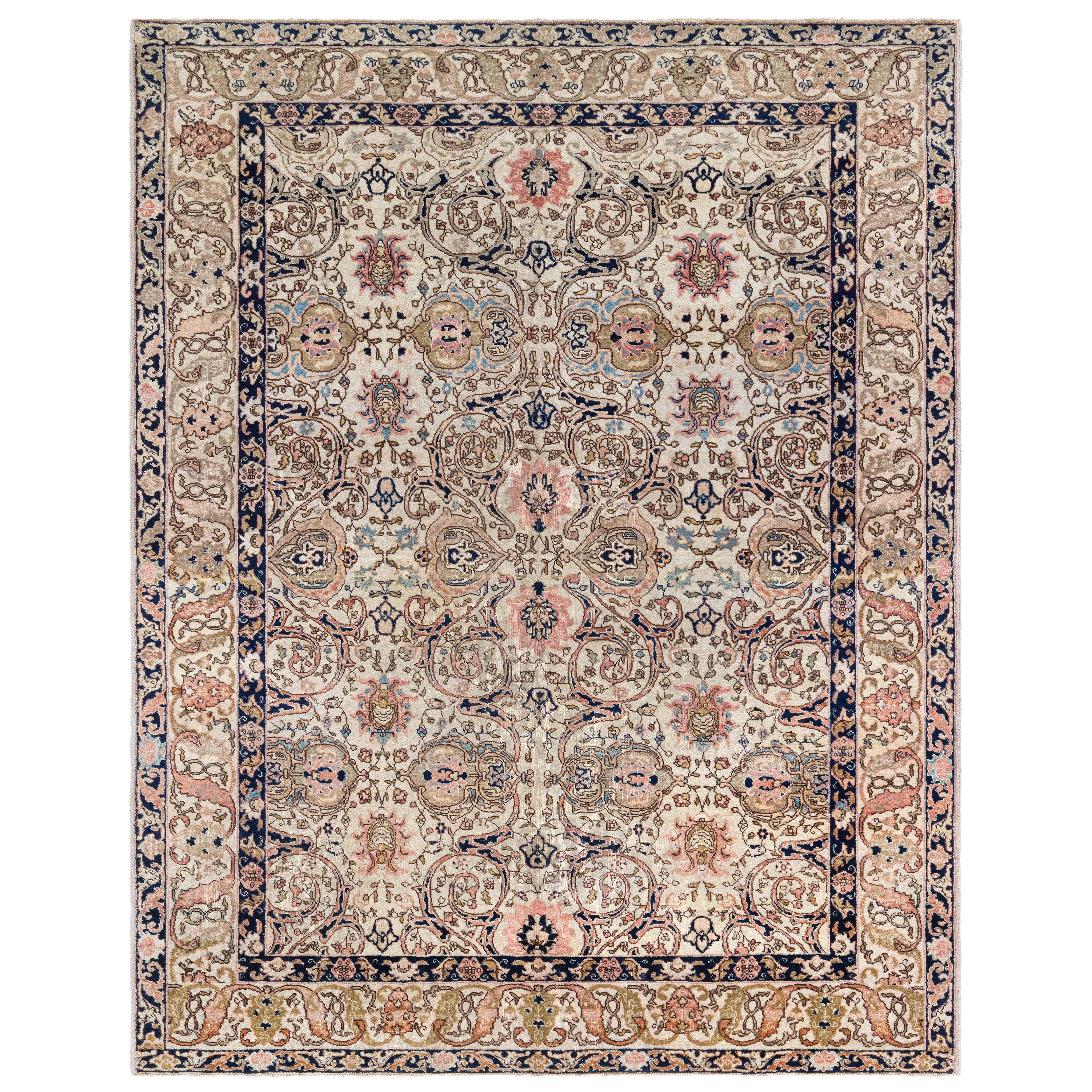 Persian Tabriz Rug Doris Leslie Blau For Sale
