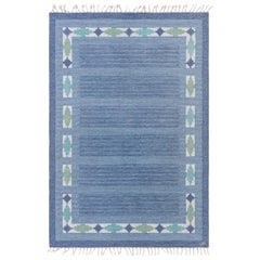 Doris Leslie Blau Vintage Swedish Flat Woven by Ulla Parkdal