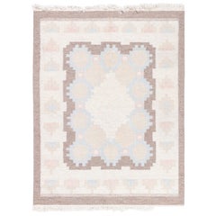 Doris Leslie Blau Mid-20th Century Swedish Flat-Weave Wool Rug