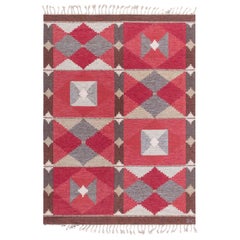 Doris Leslie Blau Vintage Swedish Flat-Weave by Rakel Carlander