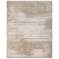 Jaipur Rugs Dark Taupe & Silky Beige 180X270 cm Hand Knotted Carpet