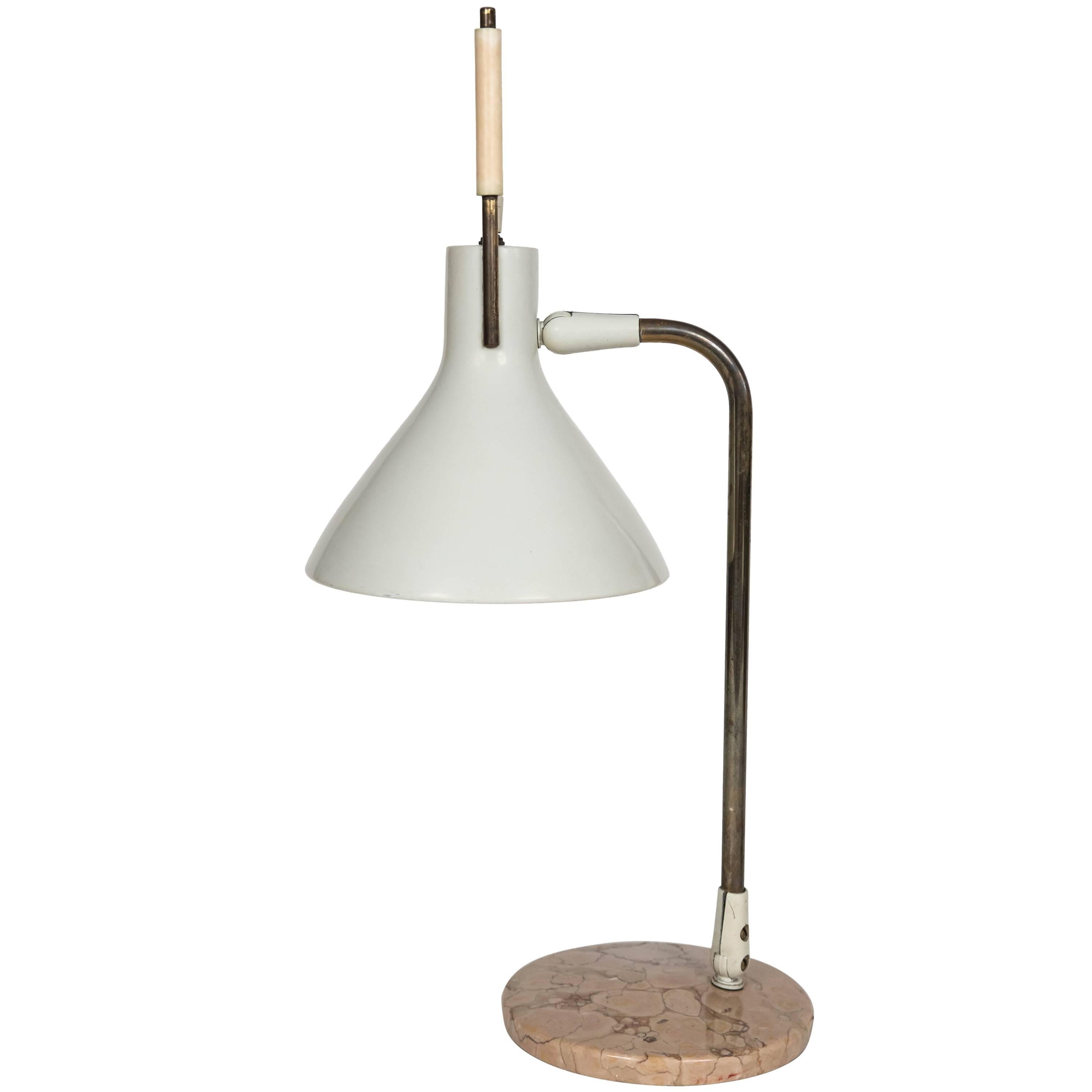 Mid-Century Desk Lamp by Maurizio Tempestini for Lightolier For Sale