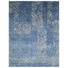 Jaipur Rugs Oyster & Cornflower Blue 300X420 cm Hand Knotted Carpet