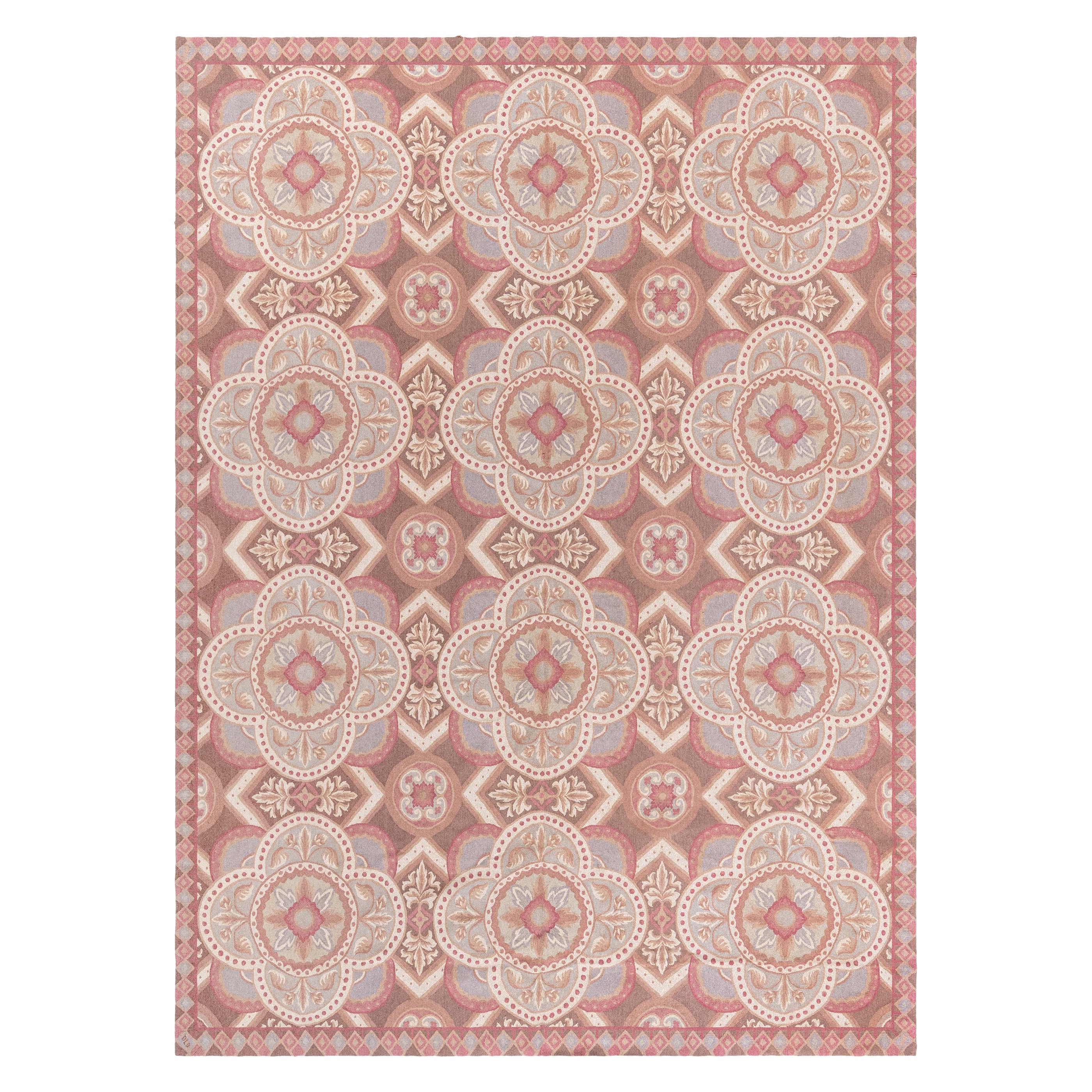 Traditional Inspired Aubusson Rug For Sale