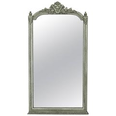 Mid-Century French Neoclassical Painted Mirror