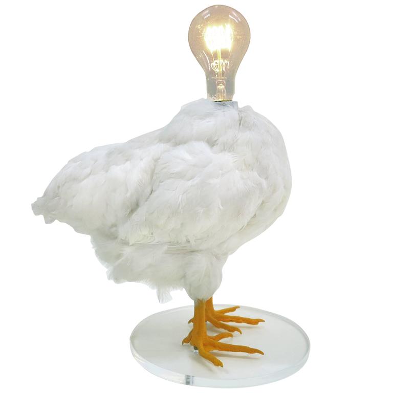 Chicken Lamp by Sebastian Errazuriz For Sale at 1stdibs