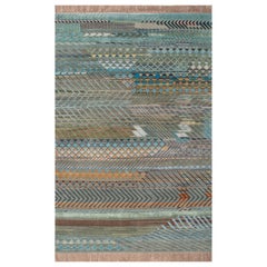 Jaipur Rugs Fog & Batik Green 170X240 cm Hand Knotted Carpet